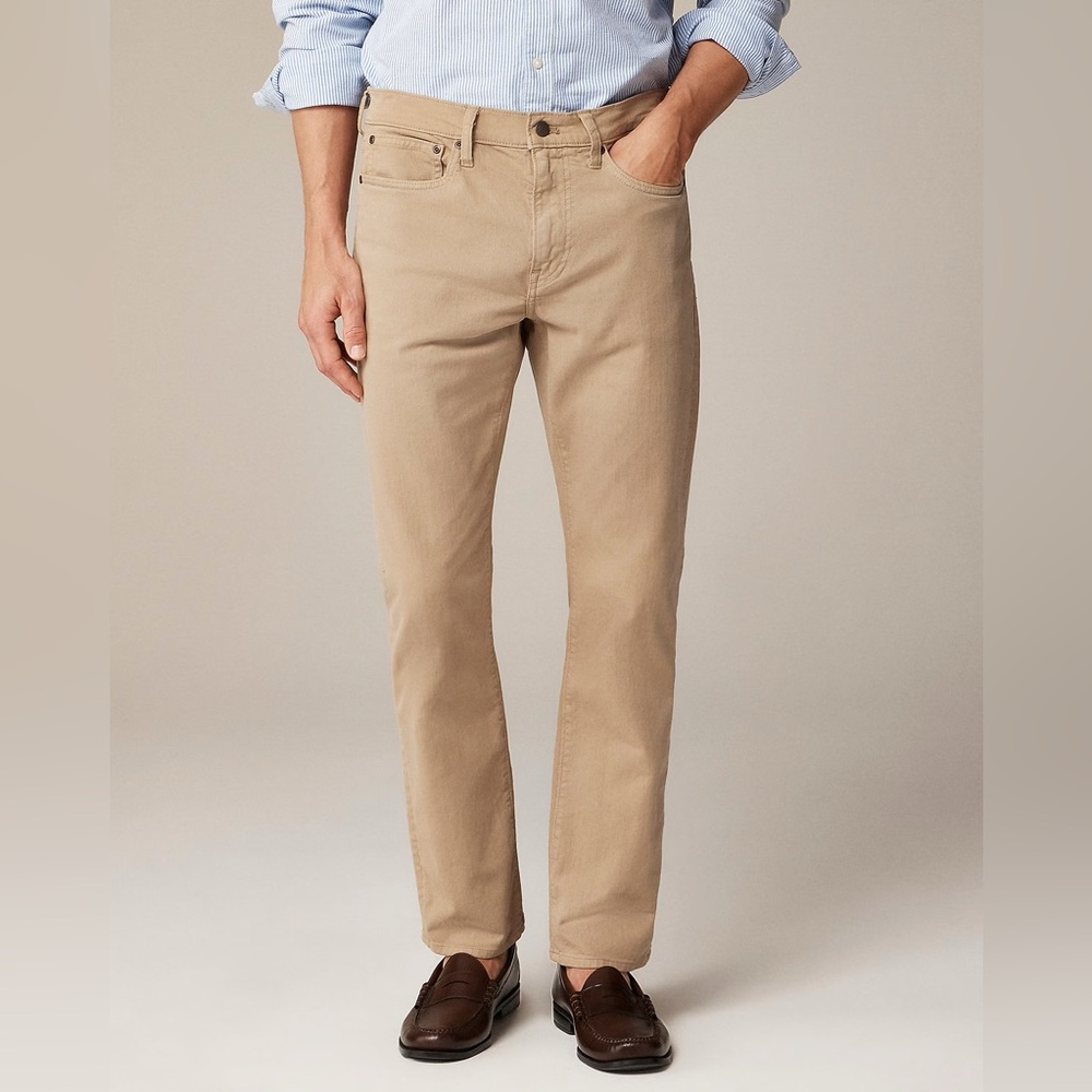 BRAND NEW J. Crew 770 Straight-fit garment-dyed five-pocket pant size 34/34 - Picture 3 of 6